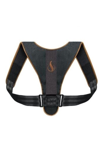 GermaNova Posture Corrector for Spine Alignment, Back and Shoulders, Adjustable Size, Unisex