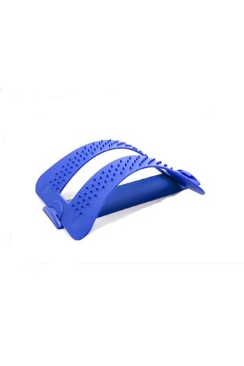 GermaNova Adjustable Back Relax Device for Spine Alignment, Blue (code T55-2)