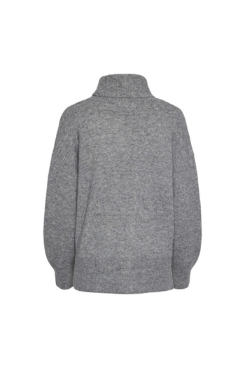 PIECES sweater, gray