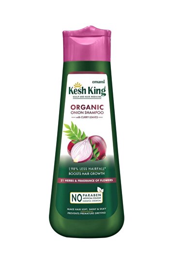 kesh king Ayurvedic Onion Shampoo with 21 Herbs, Reduces Hairfall and Boost Hair Growth, 300ml