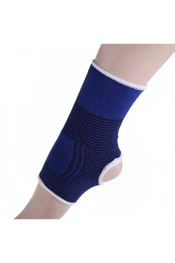 GermaNova Set Support for Ankle, 2 Pieces, GermaNova™, Pain Relief, Neoprene, Blue