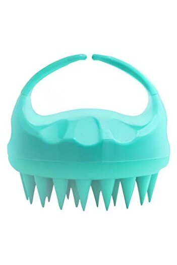 GermaNova Scalp Massage Brush GermaNova, Shampooing and Cleaning Scalp, Hair Growth Stimulation, Silicone, Gre