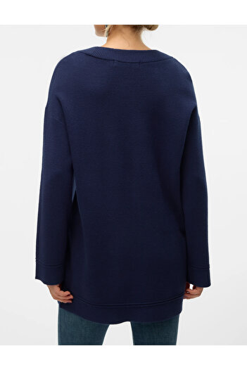 Vero Moda pulover, albastru marin