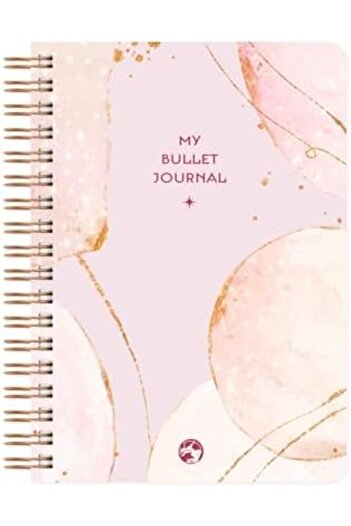 STOREMAX Snshop Color Dotted Bullet Journal Pro Notebook Rose Gold 17X24 467437