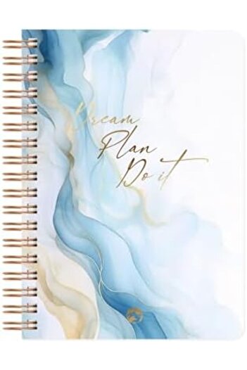STOREMAX Snshop Color Marble Spiral Notebook Lined Dream 17X24 cm 467437