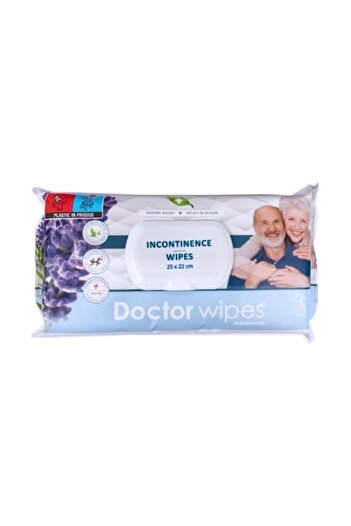 DOCTOR WIPES Pachet 6 X Servetele umede Incontinenta Doctor Wipe's Lavanda 50buc
