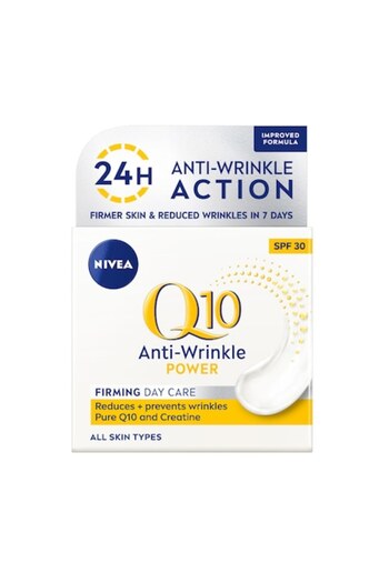 NIVEA Pachet 2 X Crema Fata Q10 Power Antirid Firming Zi Spf30 50ml
