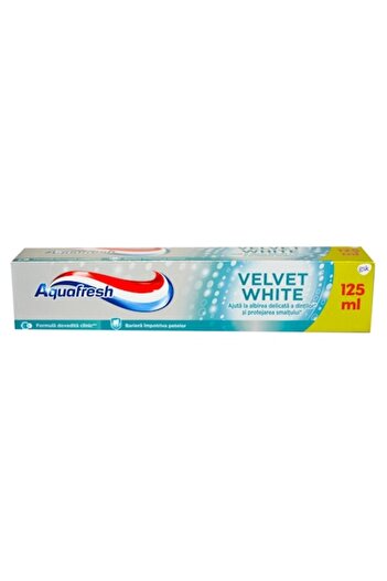 Aquafresh Set 4 x Toothpaste Aquafresh, Velvet White, 125 ml