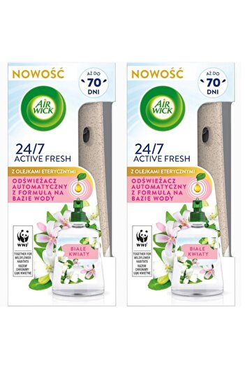 Air Wick Set 2 Active Fresh 228ml Room Fresheners