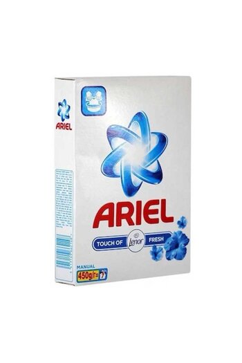 Ariel Set Detergent Manual Pudra Lenor Fresh, 5 Cutii x 450 g