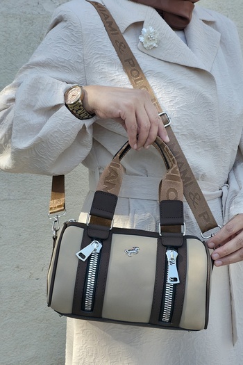 Miami Polo Club Justpolo Women's Cylinder Model Hand and Shoulder Bag
