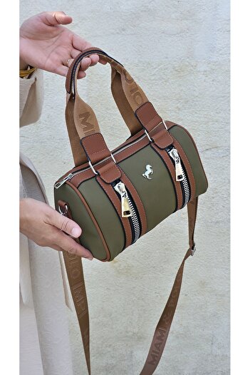Miami Polo Club Justpolo Women's Cylinder Model Hand and Shoulder Bag