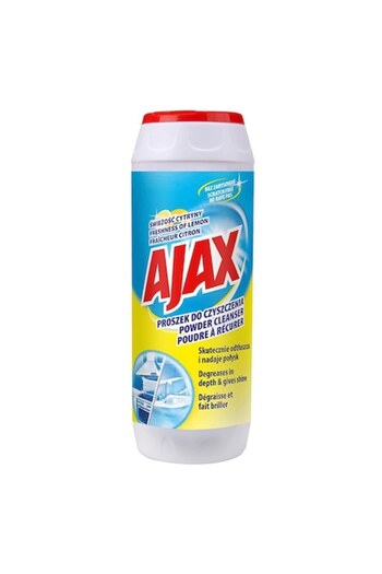 Ajax Set Praf de Curatat Lemon, 4 Bucati x 450 g