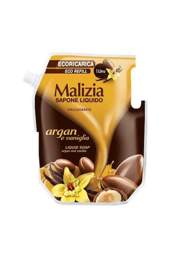 Malizia Pachet 2 X Sapun lichid Rezerva Argan 1l