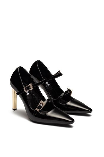 Dedos Stone Double Buckle Women's Evening Dress Shoes 4120