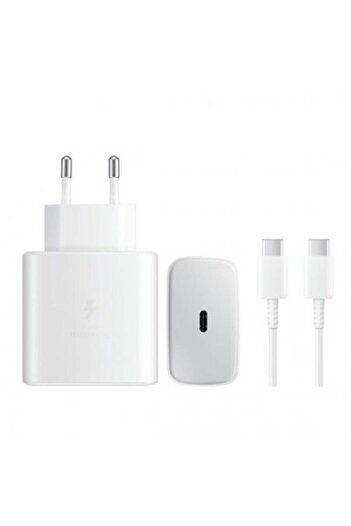 Poro Online Charger Phone Socket 45 W PD Type C - Type C White/Black