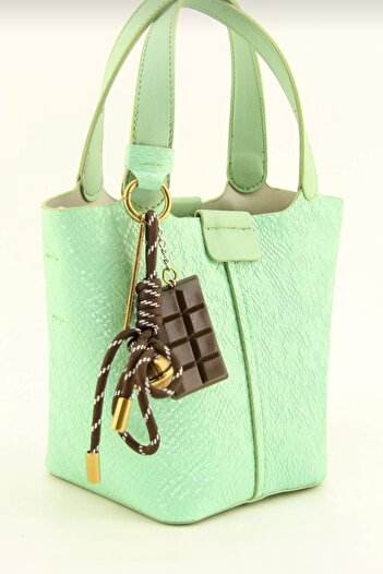 QUB CLUB Women's Mini Bucket Shoulder Bag