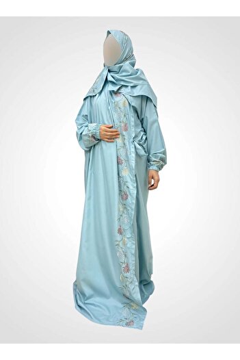 Generic Soft and Comfortable Prayer Shawl with Floral Embroidery
