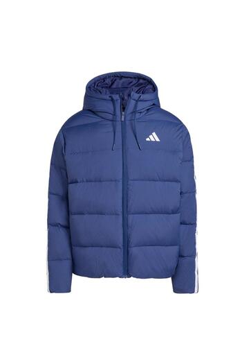 adidas Men's Blue Coat Ess 3S P D Hd J Jx7799