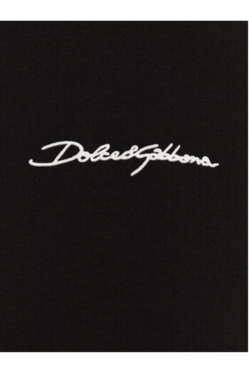 Dolce&Gabbana Ανδρικό T-Shirt Dolce Gabbana G8RN8Z G7NUB Μαύρο
