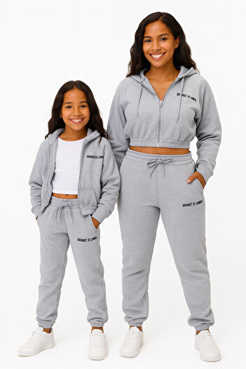 The Velavois Mother - Daughter Tracksuit Set