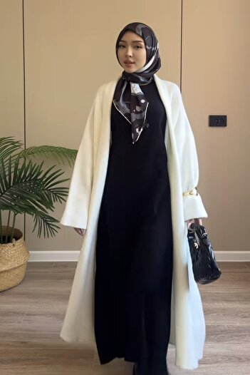 MADAMMERY Thick Long Oversize Loose Cardigan Large Size Matching