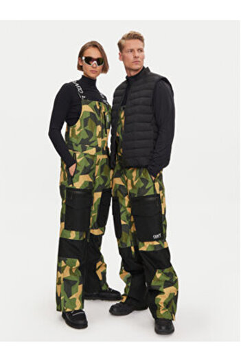 COLOURWEAR Ανδρικό παντελόνι snowboard 7010296C6700 Καφέ, Χακί