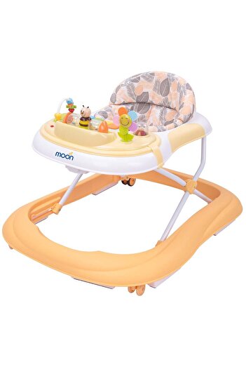 Moon Chase Walker 6 Months To 18 Months Removable Music Box Well Padded Seat Strong Metal Frame