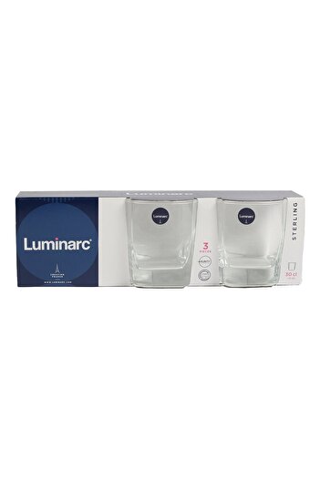 Luminarc Sterling Old Fashion Tumbler, 30 cl, 3 pcs