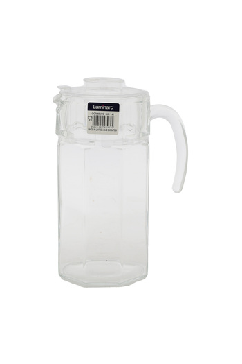 Luminarc Octime Glass Jug with Lid, 1.6L
