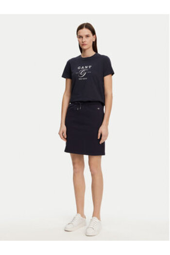 Gant Γυναικείο T-Shirt 4200563 Μπλε Σκούρο Μπλε
