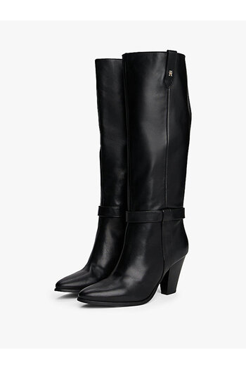 Tommy Hilfiger Women's Th T-Strap Boots
