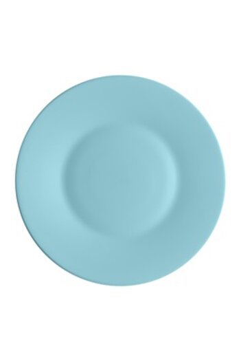 Luminarc Essence Opal Glass Dinner Plate, 25 cm, Aqua