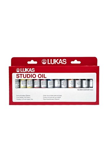 Lukas STUDIO 12X20ML OIL PAINT SET