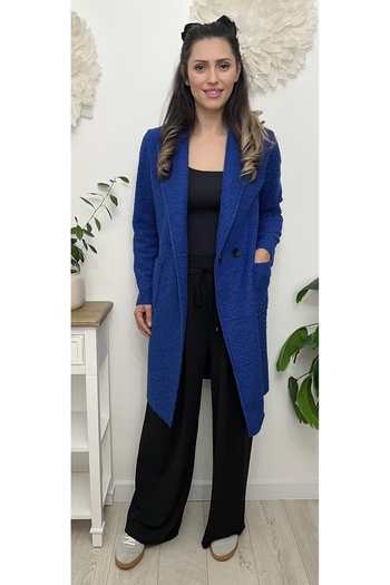 styleFlex Fluffy coat made of imitation wool material