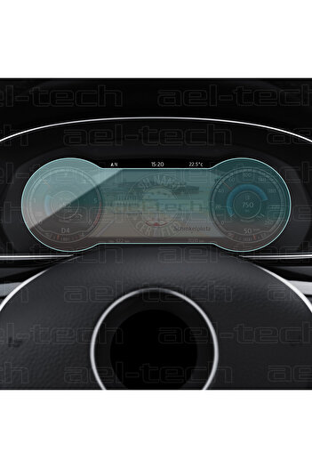ael-tech Volkswagen Passat Compatible Digital Instrument Nano Screen Protector 2016/2019