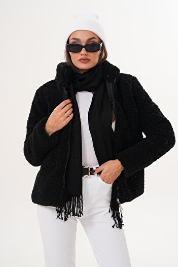 ŞİMAL Women's Plush Coat 255117 -