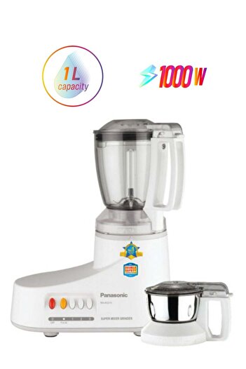 PANASONIC Powerful Mixer Grinder, 2 Stainless Steel Jars, Compact And Versatile For Everyday Kitchen