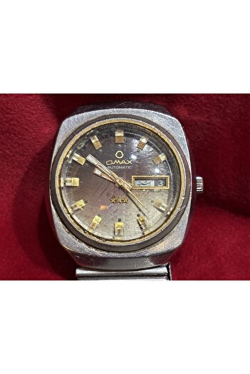 tayfuntufan antika koleksiyon 1960S Omax Automatic 25 Jewels Automatic Wristwatch - Working Condition