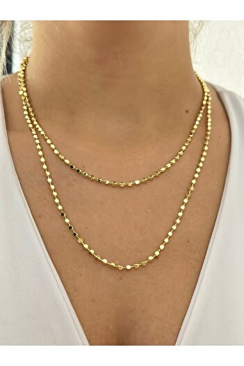 MyladyAccessoriess Crushed Chain Wrapped Steel Necklace
