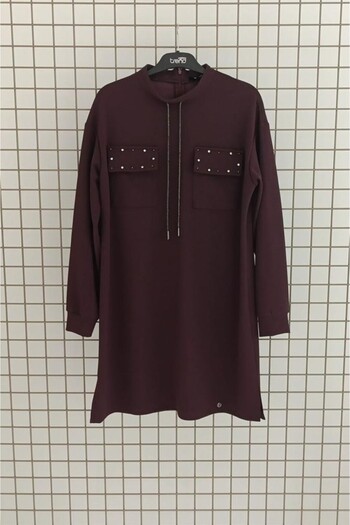 Armine Stone Detailed Tunic Autumn-Winter