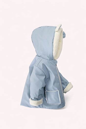Midimod Fleece Thick Winter Coat for Boys with Front Pockets for Ages 2-7