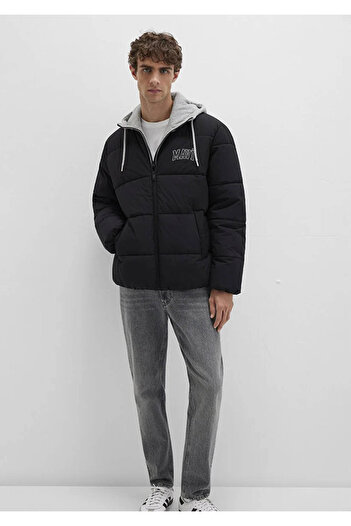 Mavi Loose Fit Black Men's Jacket M0110662-71379