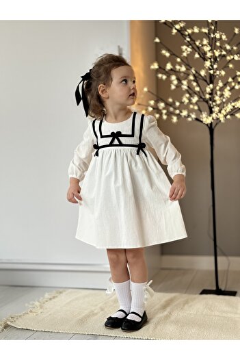 OEM Elegant dress with velvet bows