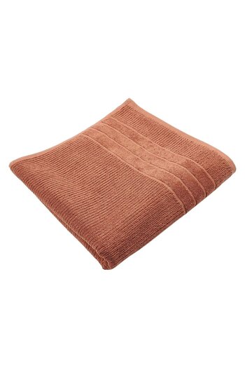 Caressa Prosop baie RH-0294, bumbac, caramiziu, 70 x 140 cm, 630 g/mp