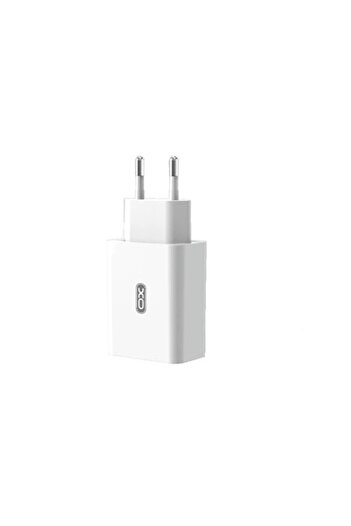 Xo L36 Network Charger USB Quick Charge 3.0 18W, Lightning Cable Included, White
