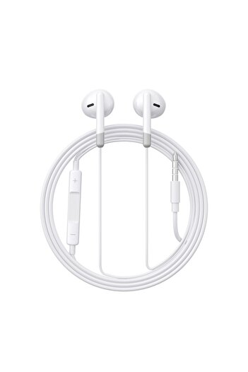Joyroom Căști intraauriculare cu fir, Joyroom, mini-mufă, 1,2 m, albe
