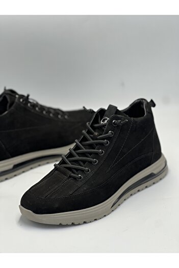 GÜLERSHOES Εγγυημένα Γνήσιο Δέρμα Αδιάβροχη Αντιολισθητική Σόλα Ορθοπεδικές Χειμερινές Ανδρικές Μπότες Μέγεθος 40-41-42-43-44