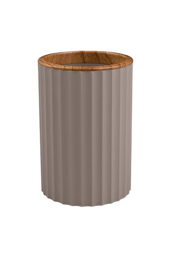 Okyanus Home Bathroom cup for personal hygiene, Coliseum OKY-456-3, polypropylene + ABS, stand, brow