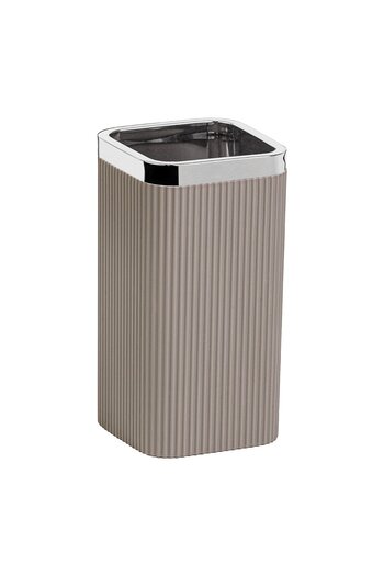Okyanus Home Bathroom cup for personal hygiene, Stella OKY-464-1, polystyrene + ABS, stand, brown +
